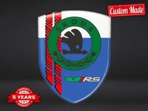 Skoda Pegatinas Servicio Auto Duraderas Universal Alta Calidad